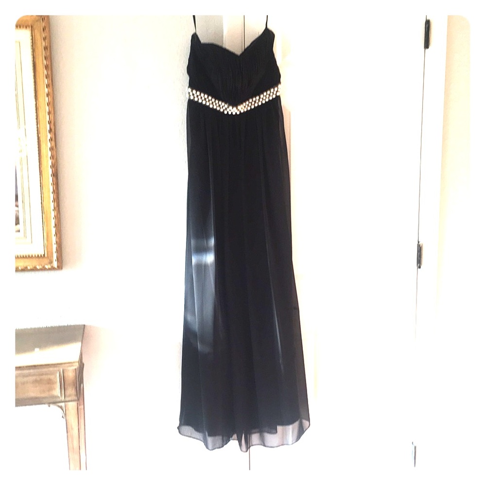 Calvin Klein Black Formal & Pearl Embellishments